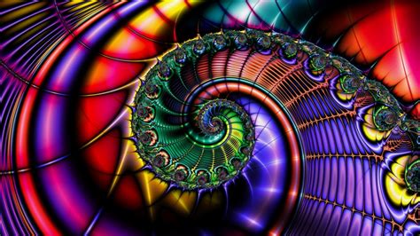 Fractal Abstraction Design Hippie Hd Hippie Wallpapers Hd Wallpapers