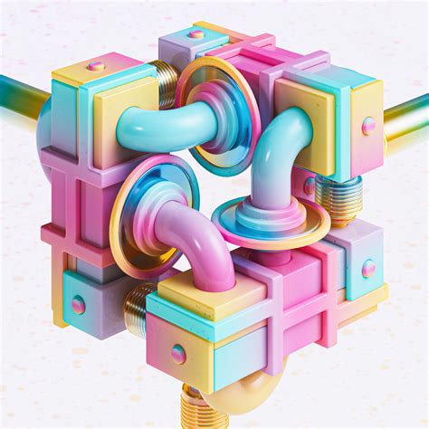 Collected • Explorations 16 On Behance 3d Poster Posters Goodtype