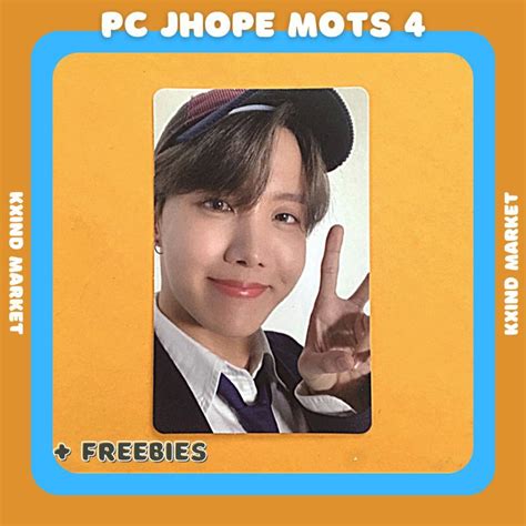 Jual Photocard Jhope Map Of The Soul 7 Official Pc J Hope Bts Asli