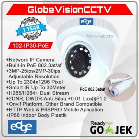 Jual IP Camera CCTV Indoor Asli 2MP Kualitas Jernih Setara Hikvision