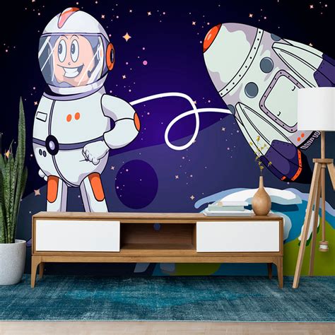 Astronaut Cartoon Wallpaper – Myindianthings