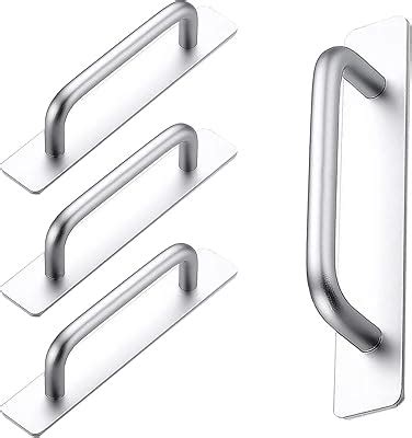 Self Stick Instant Cabinet Drawer Handles Door Adhesive Handles 2pcs