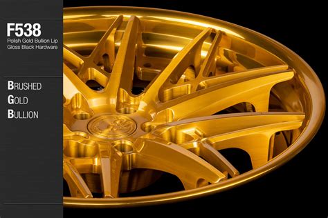 Avant Garde Wheels Ag F Brushed Gold Bullion