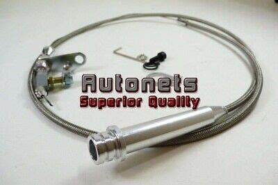 Chevy Gm R Tuned Port Transmission Stainless Braided Kickdown Cable