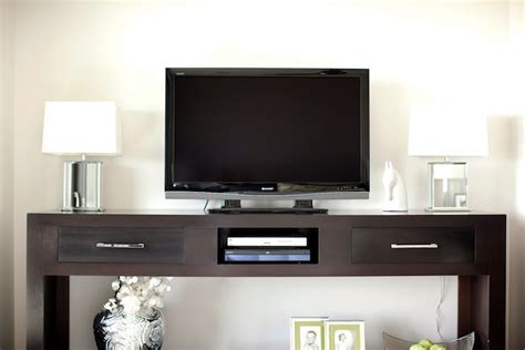 Media Console Contemporary Bedroom Caitlin Wilson Design