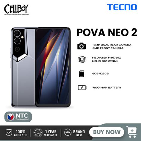 Tecno Pova Neo Gb Gb Lazada Ph