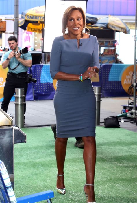 Robin Roberts Good Morning America Set In New York 06212023 • Celebmafia