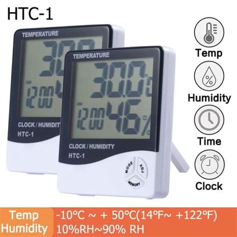 LCD Électronique Numérique Température Humidité Mètre Therye