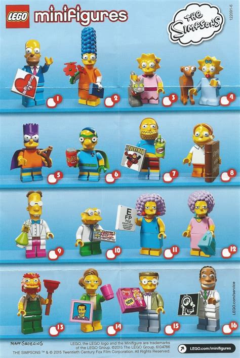 Review LEGO Simpsons Minifigures Series 2 Jay S Brick Blog