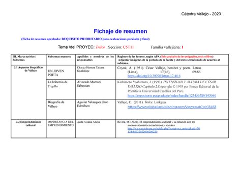 Ilovepdf Merged Fichas C Tedra Vallejo Fichaje De Resumen