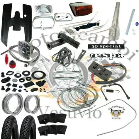 KIT RICAMBI RESTAURO Vespa 50 Special 3 E 4 Marce Completo EUR 285 00