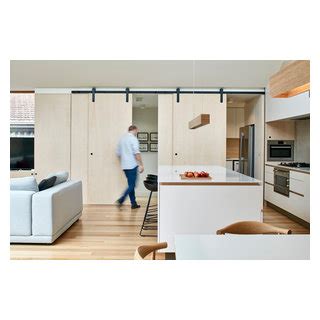 Courtyard House Brighton Contemporary Kitchen Melbourne By Warc