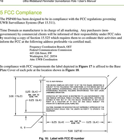 Tdc Acquisition Psp A Uwb Radar Surveillance System User Manual