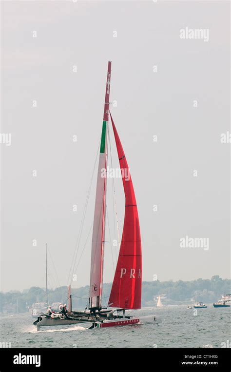 Americas cup 2012 Newport Stock Photo - Alamy