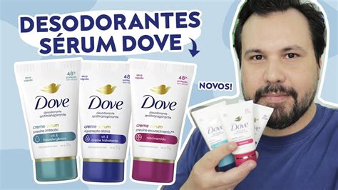 DESODORANTE SÉRUM DOVE Niacinamida Hipoalergênico Creme Novidade de