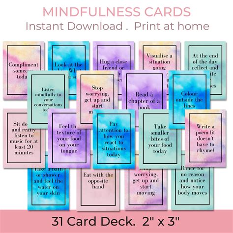 Diy Coloring Cards Mindfulness Coloring Printable Invitation Greeting