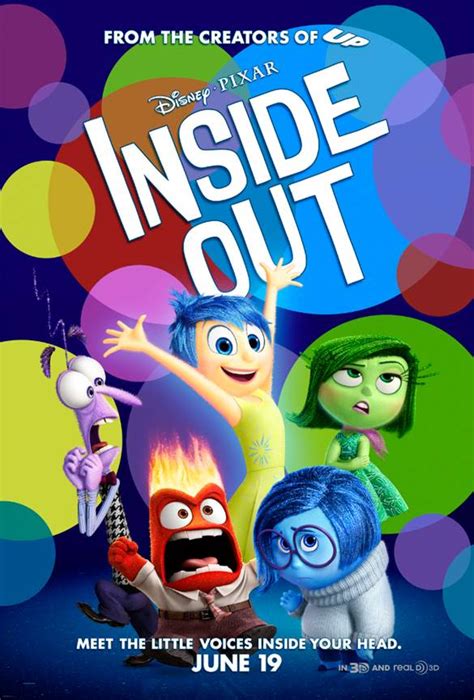 New Poster For Disneys Inside Out • Techmomogy