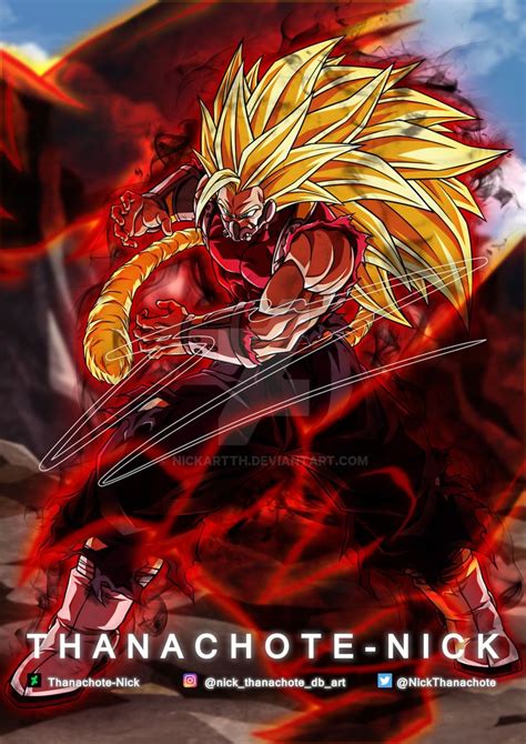 Cumber SSJ SDBH FX And BG By NickArtTH On DeviantArt Dragon