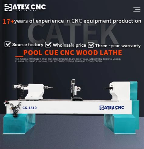 Jinan New Lathe Catek Ck Professional Automatic Feeding Cnc Wood