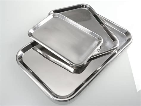 Buerkle Stainless Steel Instrument Tray Instrument Tray Autoclavable