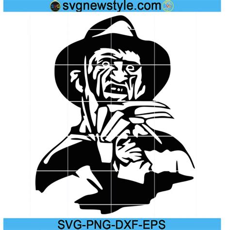 Freddy Krueger Svg Halloween Horror Design Svg Horror Svg Ghost Svg