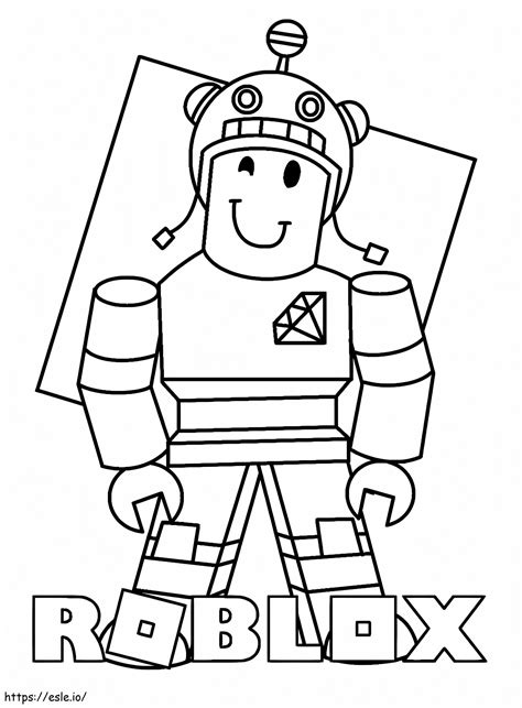 Roblox 3 Coloring Page