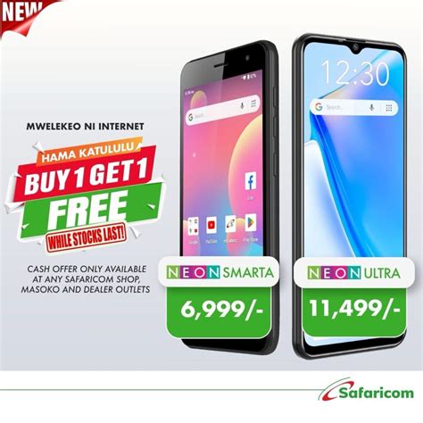 Safaricom Unveils New Neon Smarta And Ultra For Kes Daily Techish