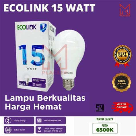 Jual Lampu LED Ecolink 15 Watt Shopee Indonesia