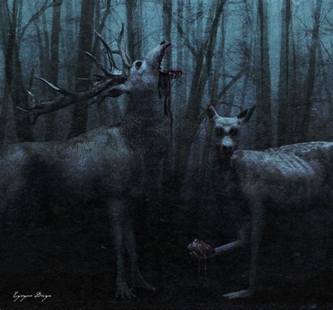 Not Deer, art by me : r/creepypasta