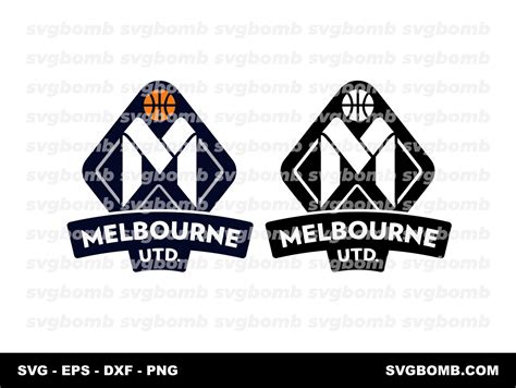 NBL TEAM Logo Melbourne United SVG Editable | svgbomb