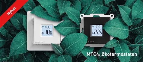 Økotermostaten Microtemp MTC4 | Markedets mest solgte termostat