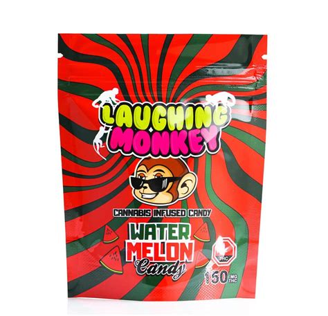 Buy LAUGHING MONKEY WATERMELON EDIBLE 150MG Online Elite Buds BC