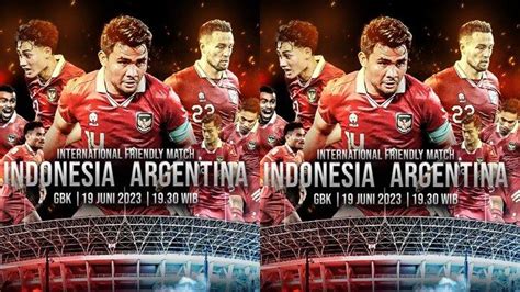 Hasil Timnas Indonesia Vs Argentina Di Fifa Match Day Lengkap Update