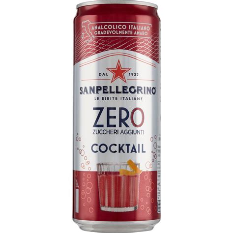 Bevanda Analcolica Gassata Zero Cocktail Sanpellegrino Ml Coop Shop