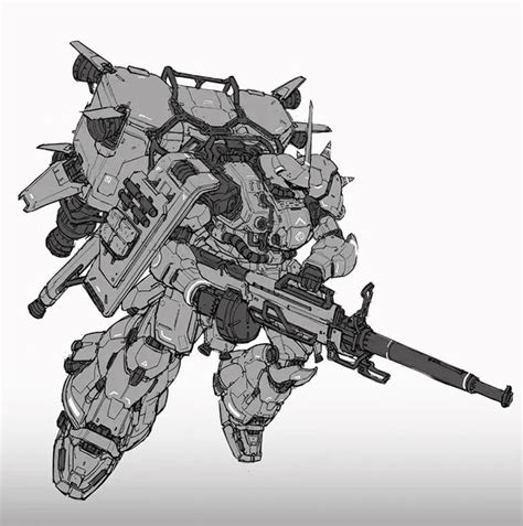 Weapon Concept Art Robot Concept Art Armor Concept Arte Robot Robot