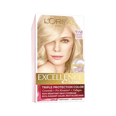 Loreal Paris Excellence Creme Permanent Hair Color Lightest Natural Blonde Nb Cut Price Bd