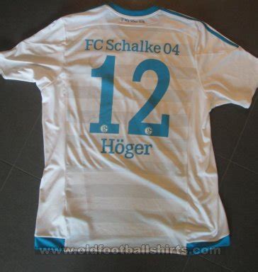 Fc Schalke Away Football Shirt Sponsored By Gazprom