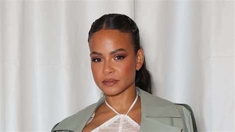 Christina Milian Shows Off Her Enviable Curves In Semi Sheer White