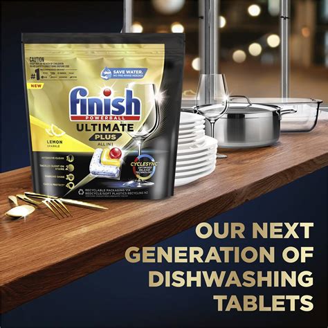 Finish Ultimate Pro Lemon Sparkle Dishwasher Tablets Pack Woolworths