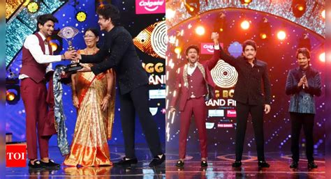 Bigg Boss Telugu Winner Actor Vj Sunny Lifts The Trophy Wins Prize