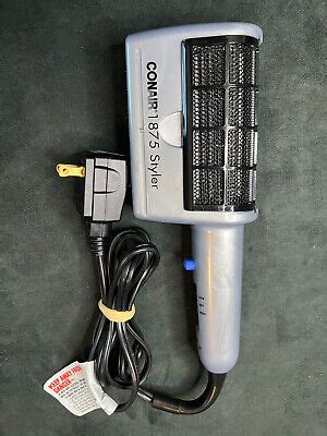 Conair Ion Shine Hair Blow Dryer Styler Model Sd S Gray Tested No