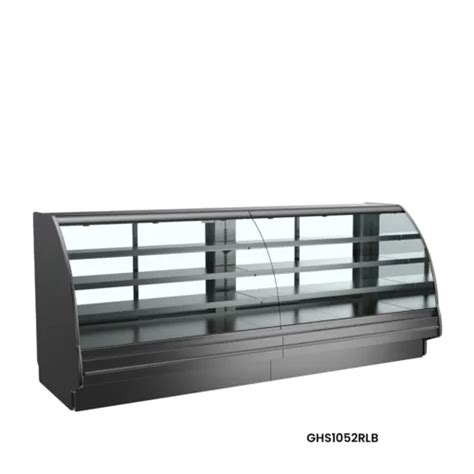 Structural Concepts GHS652RLB (CURVED) 73" Display Case, Refrigerated ...