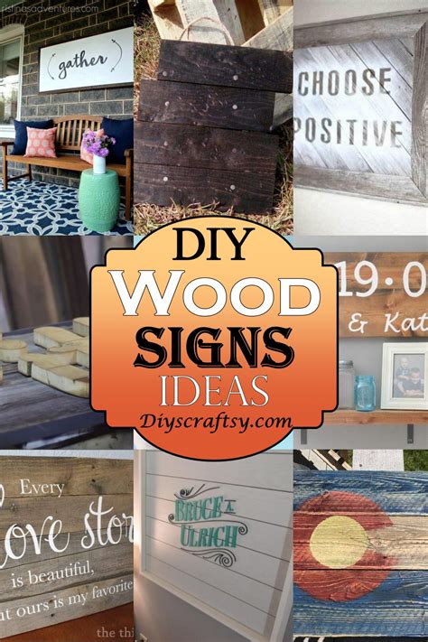 23 Diy Wood Signs Ideas For Home Diyscraftsy