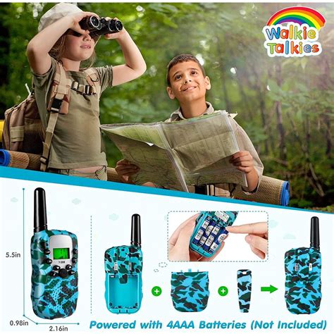 Walkie Talkie Llom S Gyerekeknek Mosmaoo Antenna S Zsebl Mpa