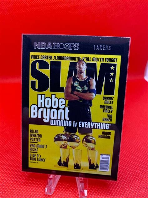 Panini Nba Hoops Slam Kobe Bryant For Sale Online Ebay