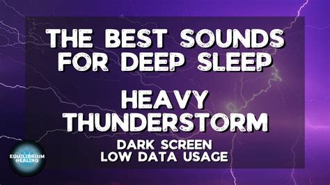 ⚡️⛈️🌩thunderstorm Dark Screen Low Data Usage⚡️⛈️🌩 Youtube