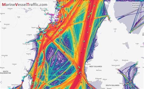 MAKASSAR STRAIT SHIPS MARINE TRAFFIC LIVE MAP