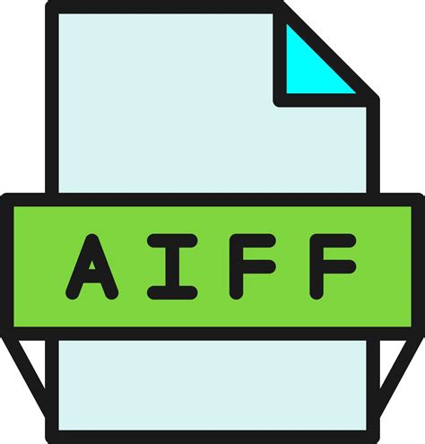 Icono De Formato De Archivo Aiff Vector En Vecteezy