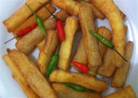 Resep Singkong Goreng Renyah Oleh Mutia Binti M Musa Ummi Sella Cookpad