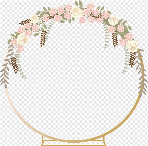 Arco De Boda Con Flores Png PNGWing